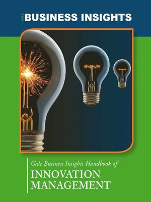 cover image of Gale Business Insights Handbook of Innovation Management